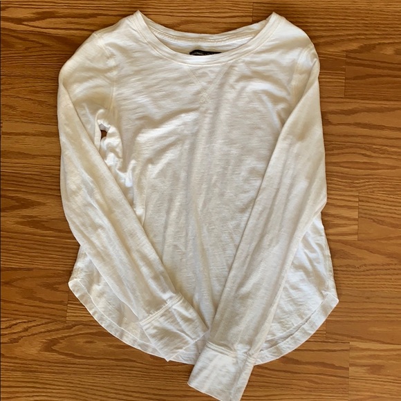 abercrombie white long sleeve - Picture 1 of 4